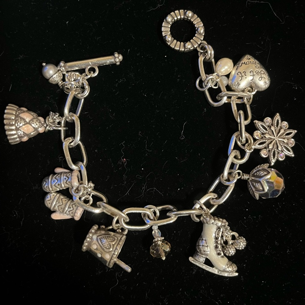 Brighton holiday charm bracelet